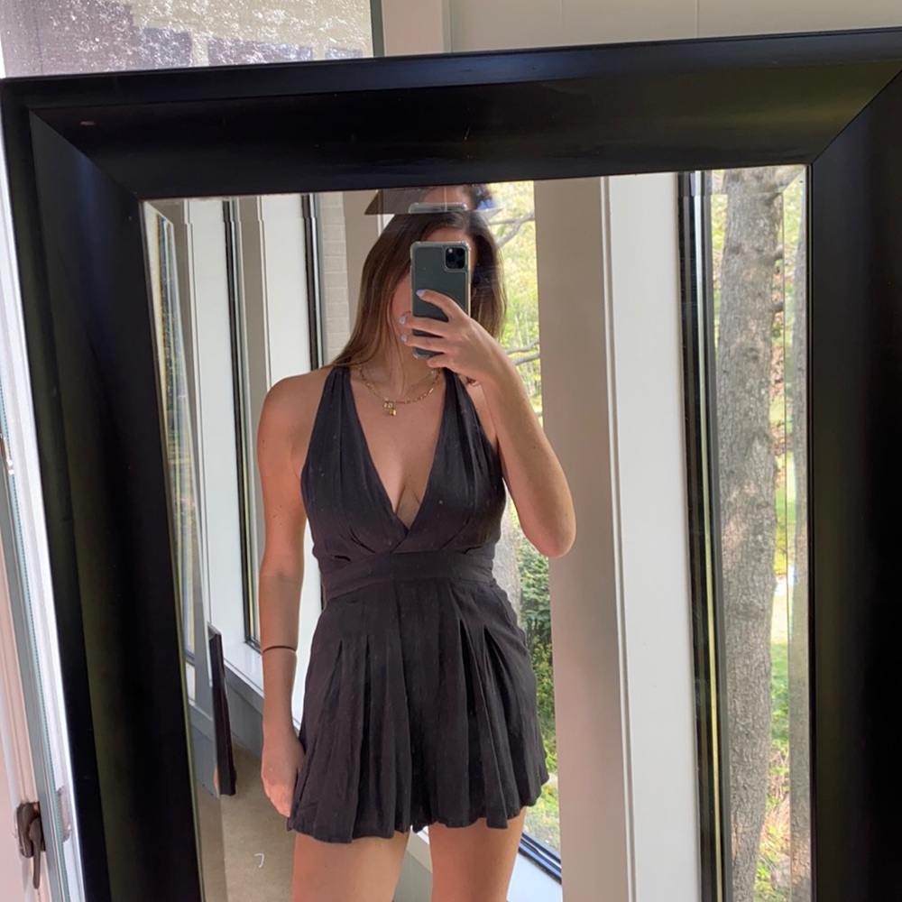 Grey romper